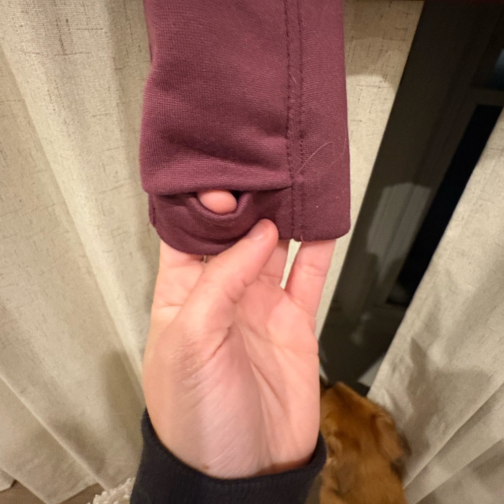 Under Armour Women's Maroon Cowl Neck Sweater - Picture 6 of 6